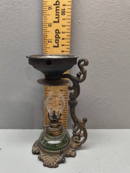 Antique Cresolene Vapo Medical Vaporizer Kerosene Lamp
