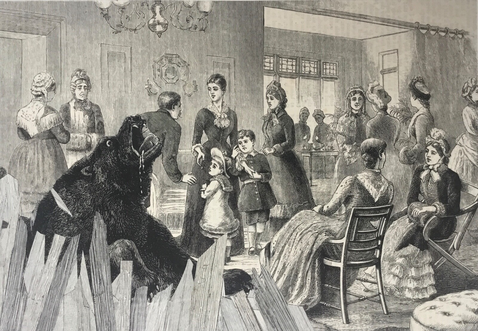 ORIGINAL COLLAGE ART antique birthday party wedding engagement gift present fun