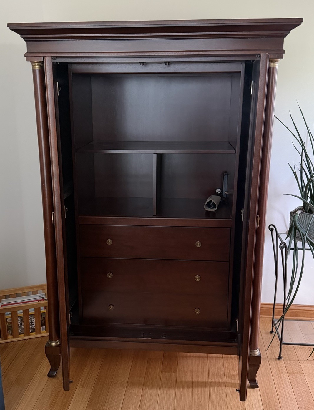 Bernhardt Martha Stewart Empire Style Armoire – (RARE)