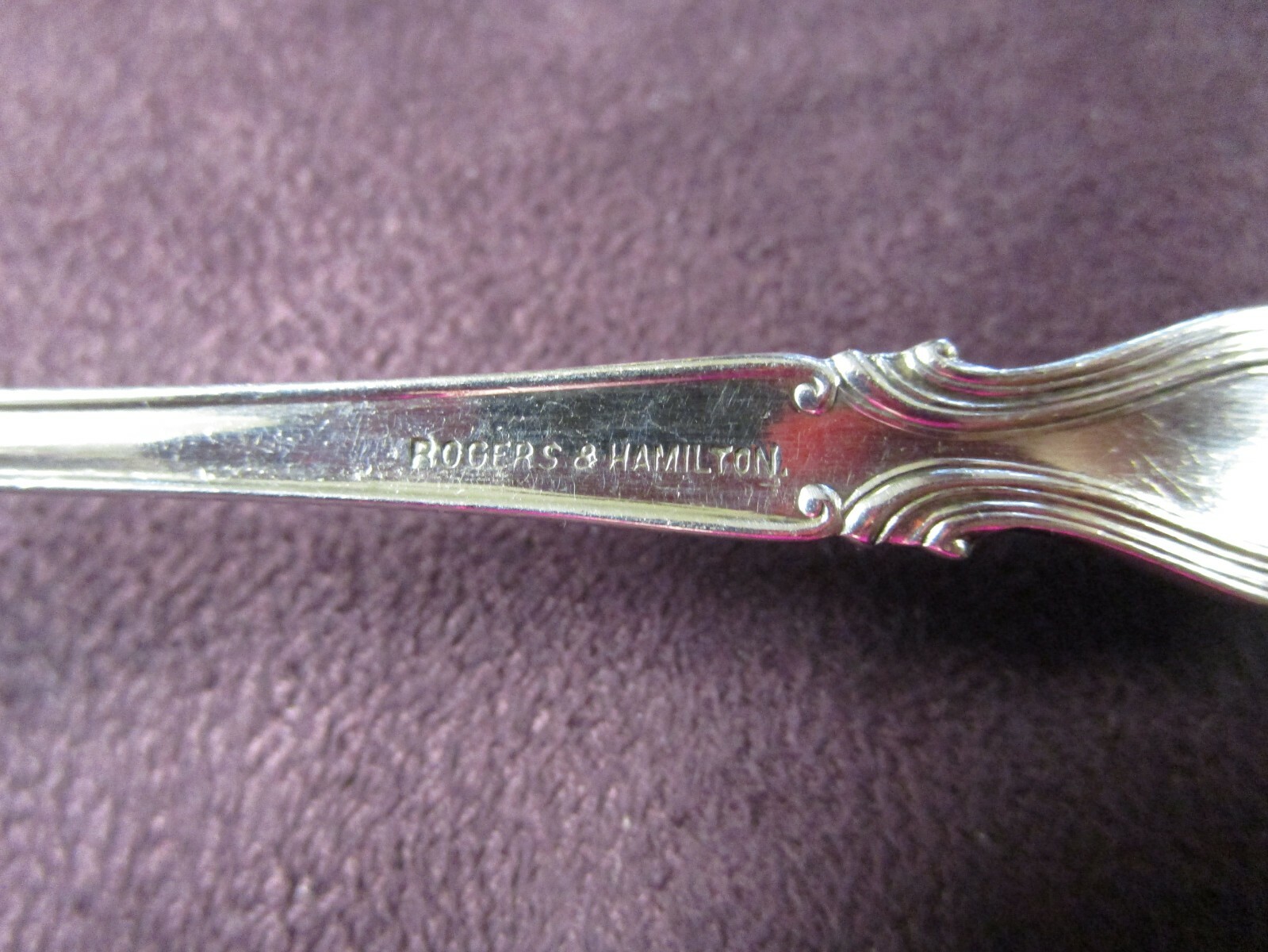 RAPHAEL Sauce or Cream Ladle Silverplate 1896 Gilded Bowl ROCOCO No Monogram