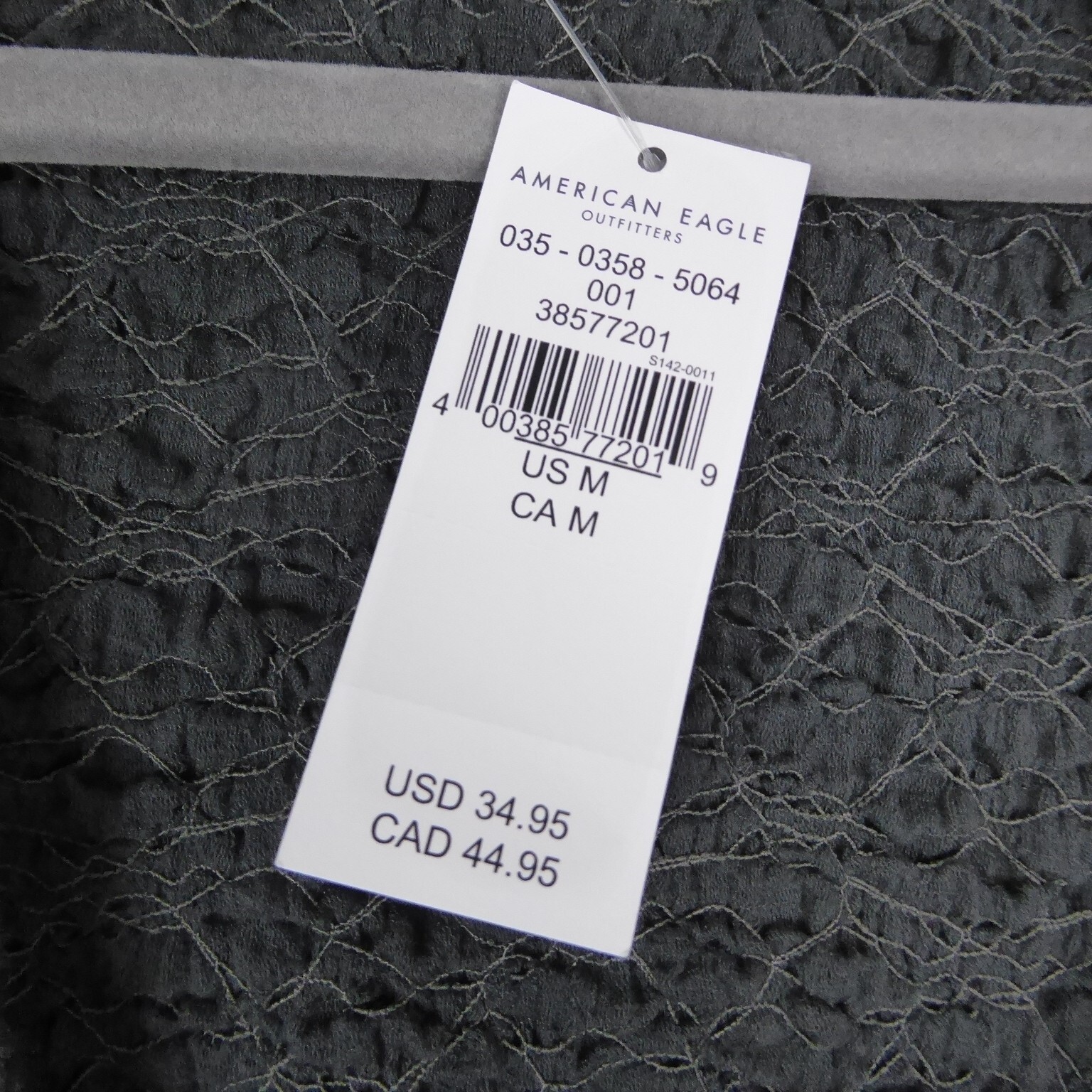 American Eagle Cardigan Womens SZ M Tie Front Cropped Long Sleeve Lot of 2 NWT