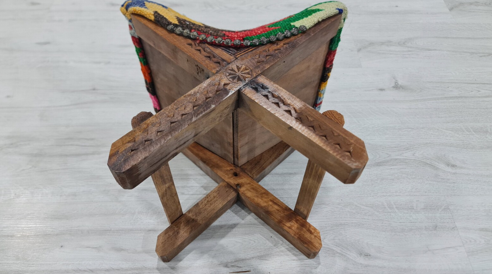 Interior design chair, Ottoman stool, chair for entryway, shoe rack, shoe chair