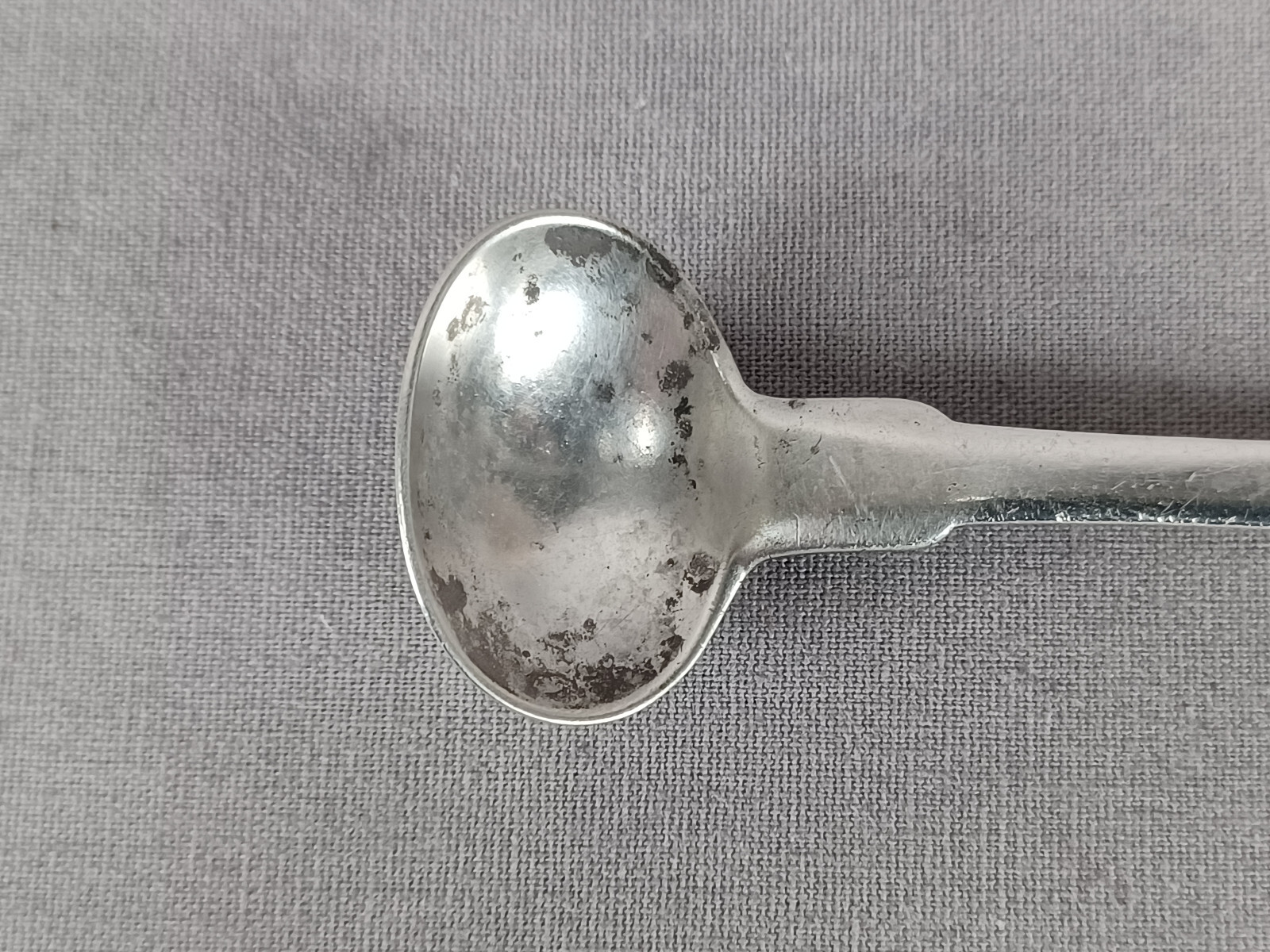 Cleveland & Post New London CT Coin Silver Salt Spoon Circa 1815-1837