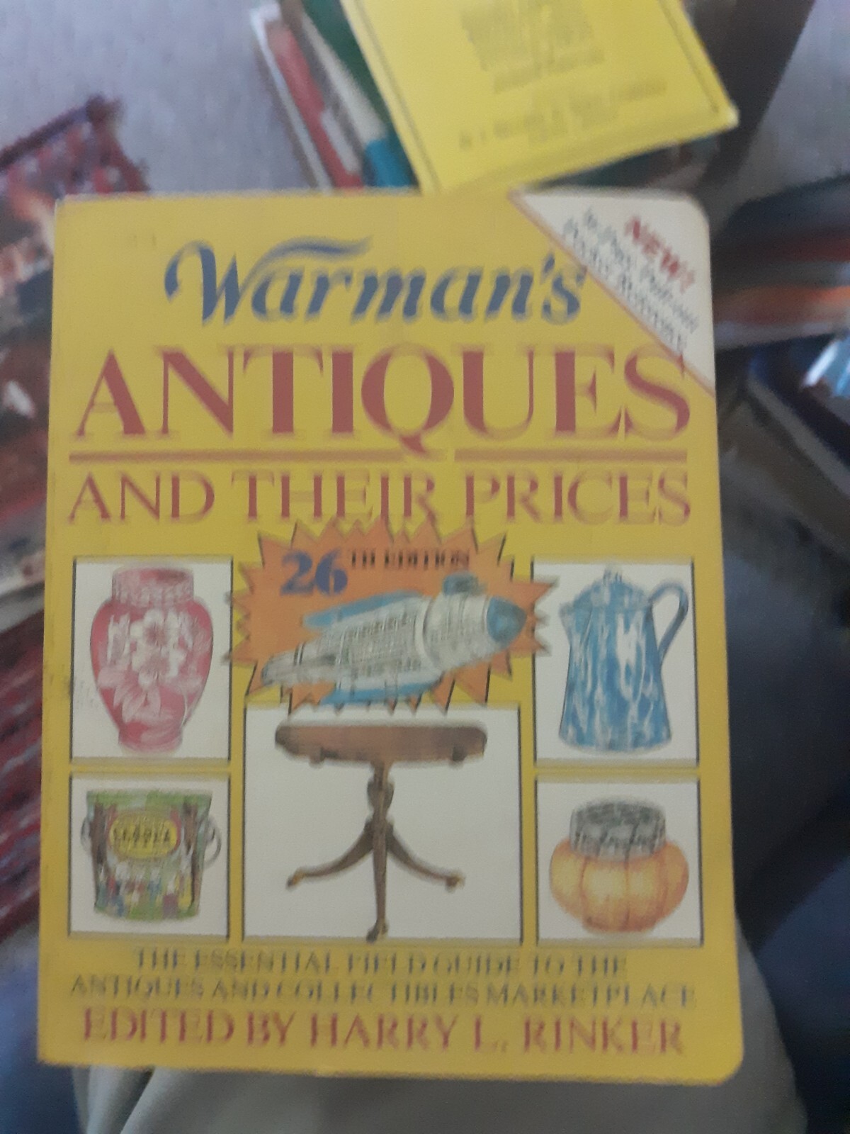 Lot Of 2Warmans Antiques and Their Prices, 17th &26th Editions Paperback – GOOD