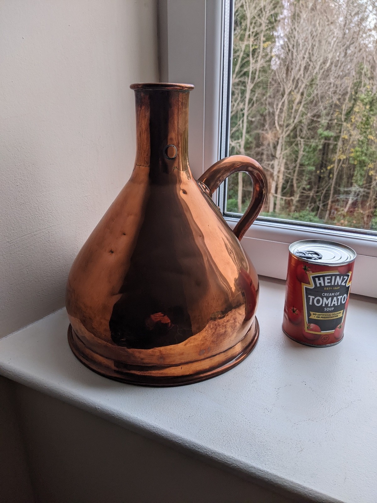Antique Copper Measure, Superb Condition, Good Colour.