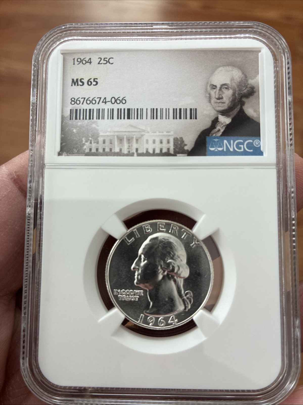1964 25C Washington Quarter