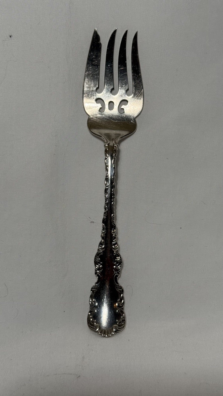 Birks Sterling Silver 55 Grams Cold Meat Fork 7″ 18cm