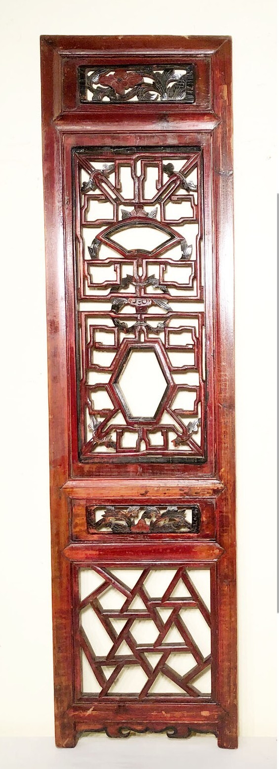 Antique Chinese Screen Panel (3410) Cunninghamia Wood, Circa 1800-1849