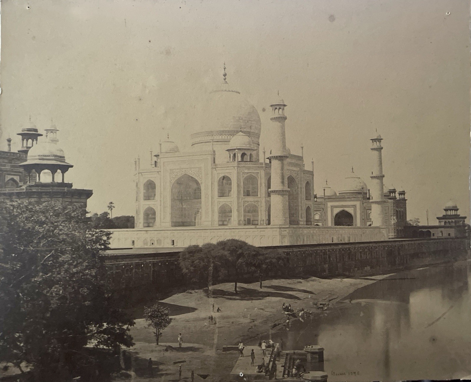 A 19th Century Photo of India- The Taj Mahal by Samuel Bourne