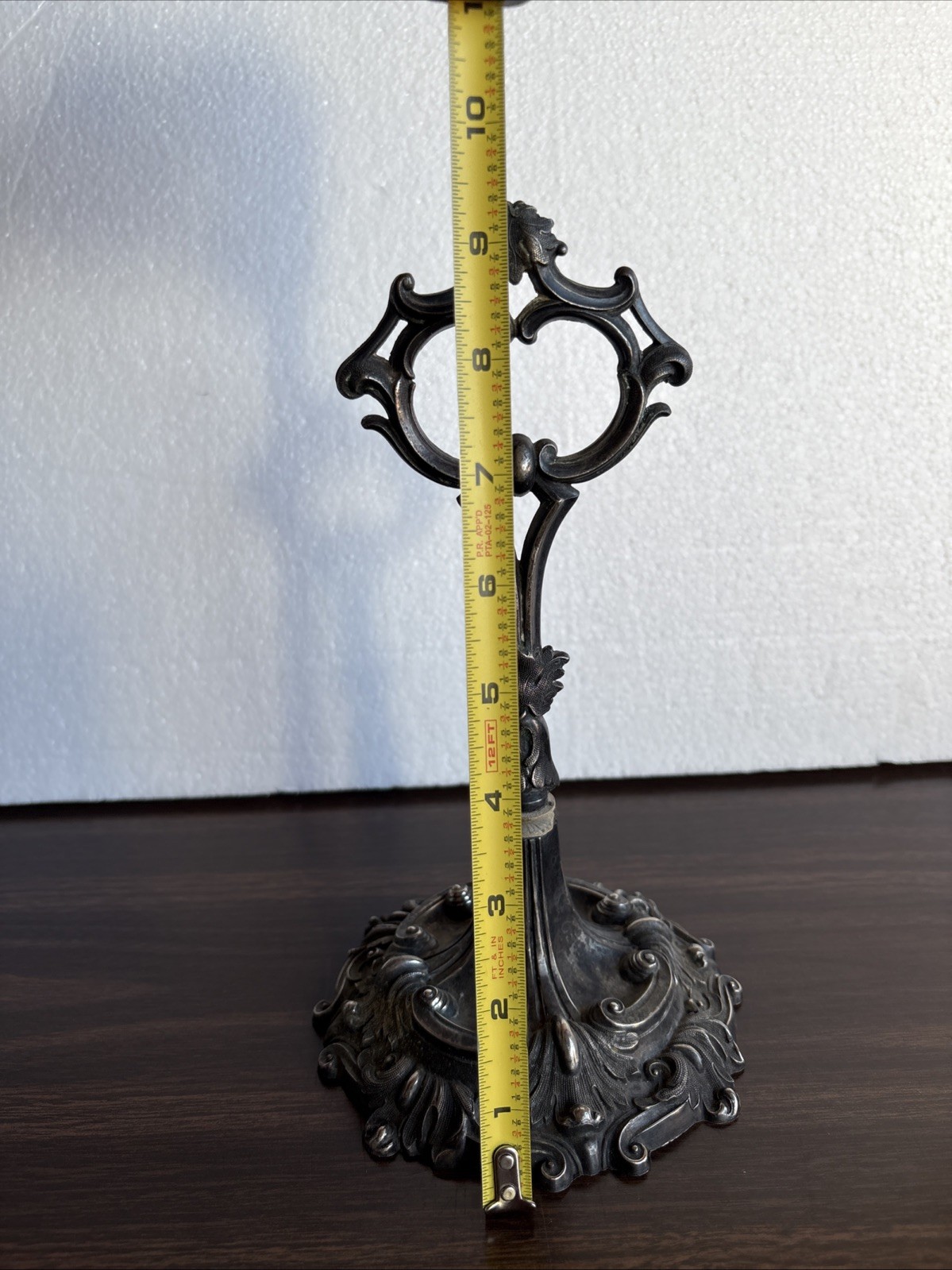 Vtg Bell Mark From Original Sheffield Dies 1785-1860 Pedestal Dish Stand Only