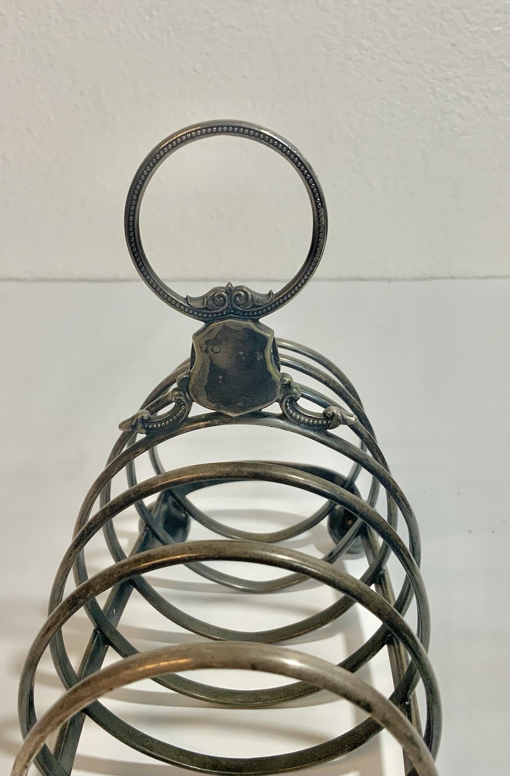 Antique 1892 Elkington & Co. Silver Plated 6-Slice Toast Rack – Model 6230