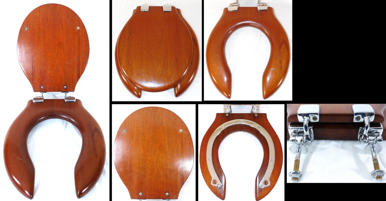 🧻 1927 Restored Thomas Maddock’s Sons Madison-Jet Toilet & Wooden Tank and Seat