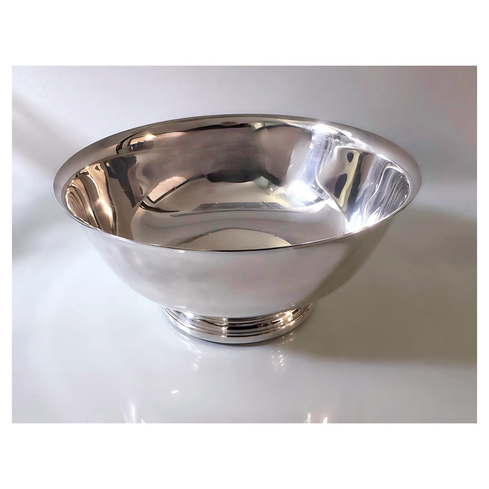Gorham Silversmiths Vintage Silver Plate 9” YC 781 Revere Bowl