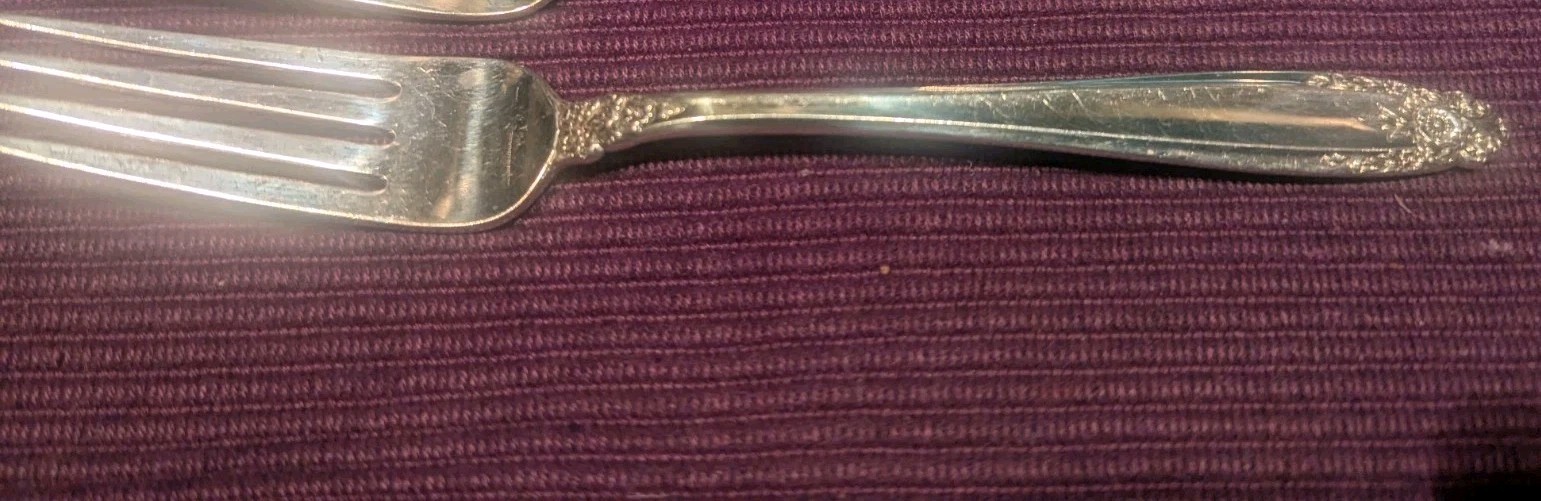 Dinner Fork Prelude International Sterling Silver No Mono