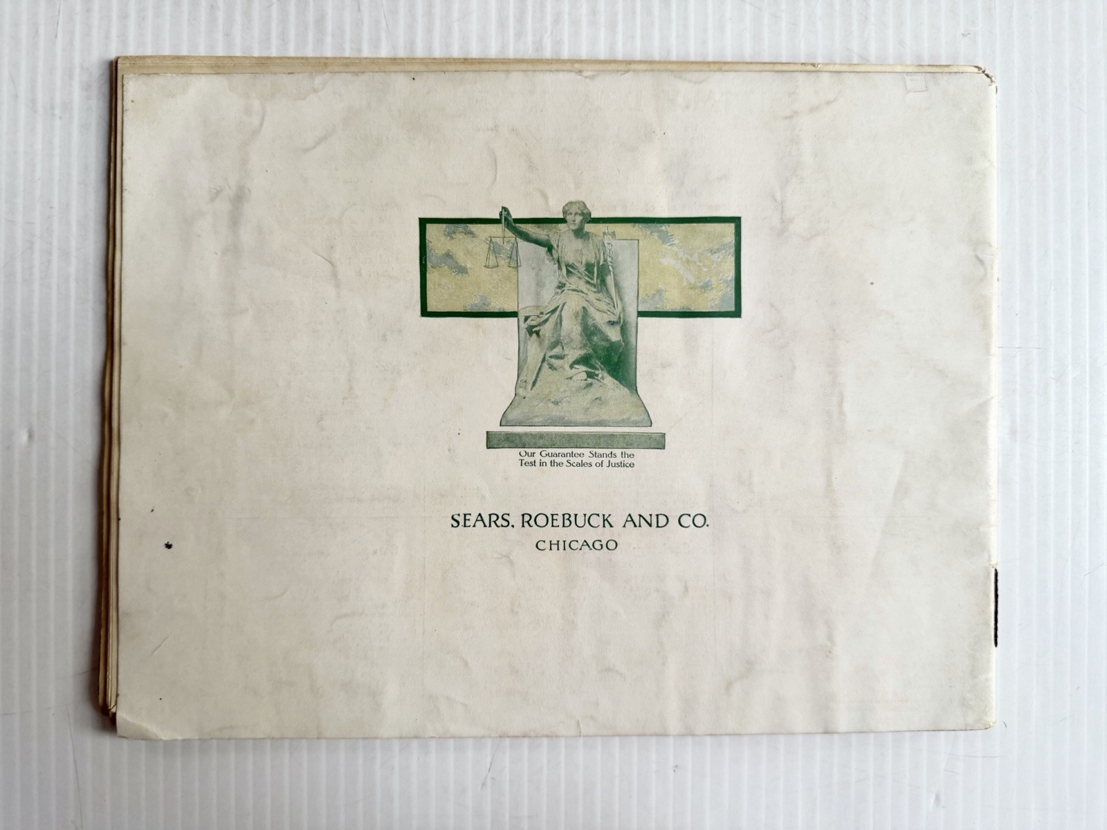 Antique Sears, Roebuck & Co. Chicago Modern Plumbing Catalog