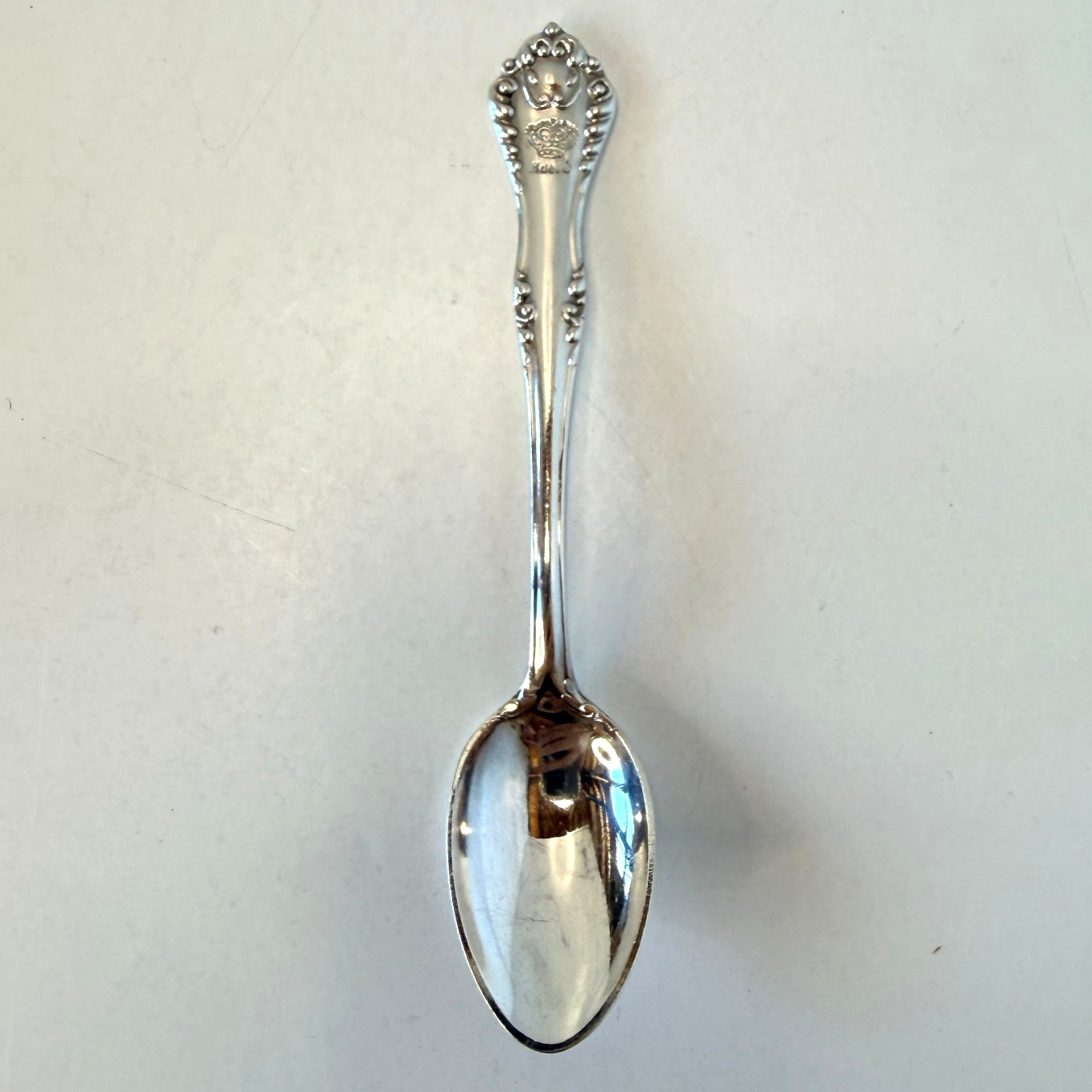 💠 Hotel Del Coronado CA Reed & Barton Carlton 1896 Silverplate Demitasse Spoon