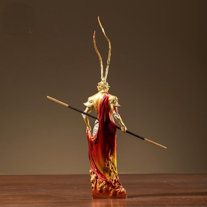 Monkey Brother Monkey King exquisite brass statue crafts
