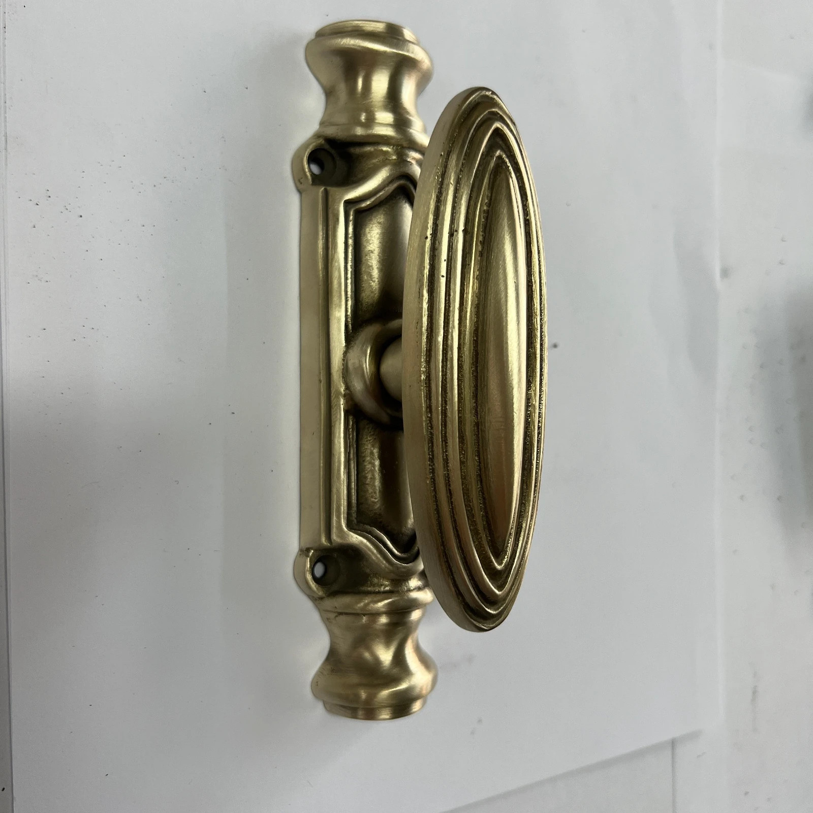 110″ inch rings oval knob CREMONE solid brass Heavy slide Bolt espagnolet 280 cm