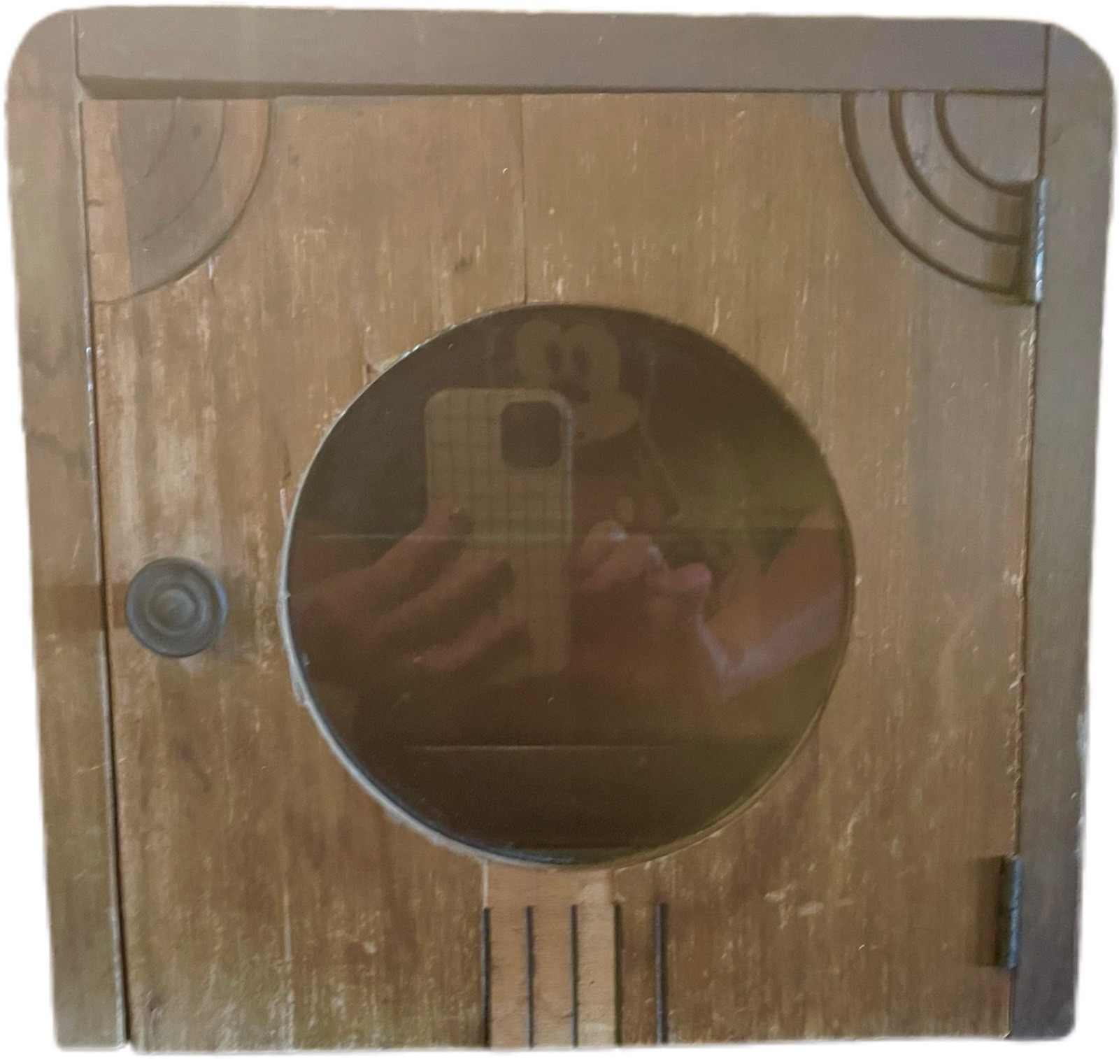 Antique Apothecary Cabinet – Barber Shop case – Vintage Antique Art Deco