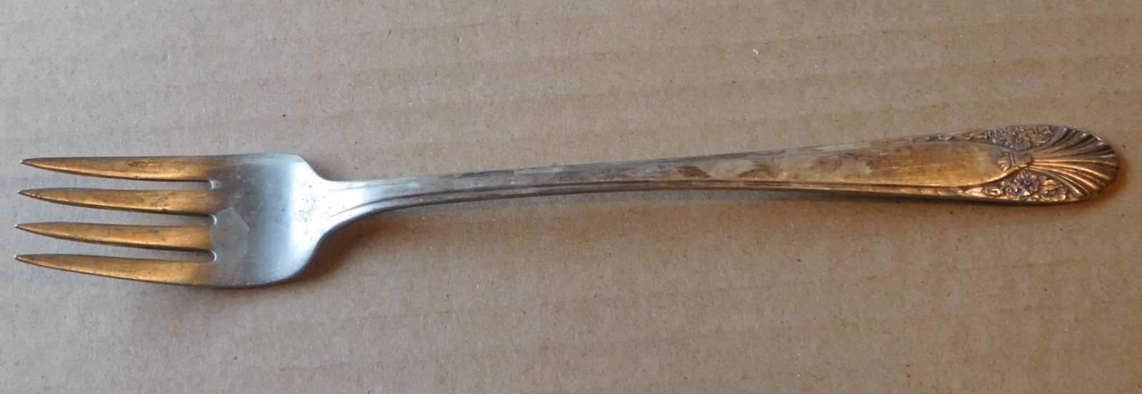 Crown IS Silverplate ~ RADIANCE ~ Dinner Fork 7 3/4” Long – 1939