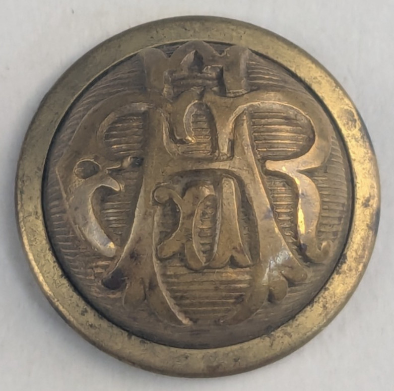 1870-90s – GAR Grand Army of the Republic Civil War Vet Uniform Button – M2B