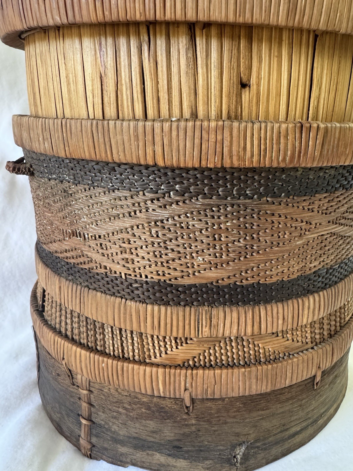 Antique Pende Basket, Congo, Early 20th Century