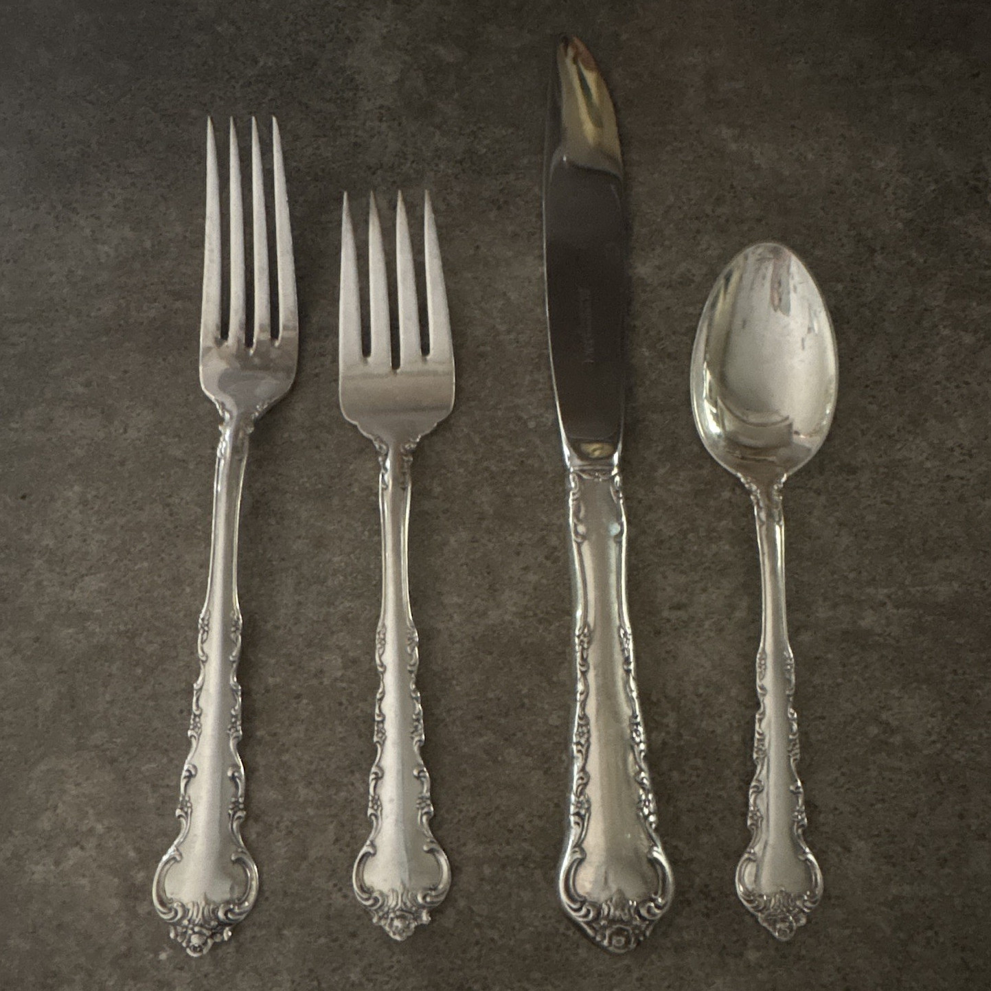 Peachtree Manor by Towle Sterling Silver 4 Piece Place Setting