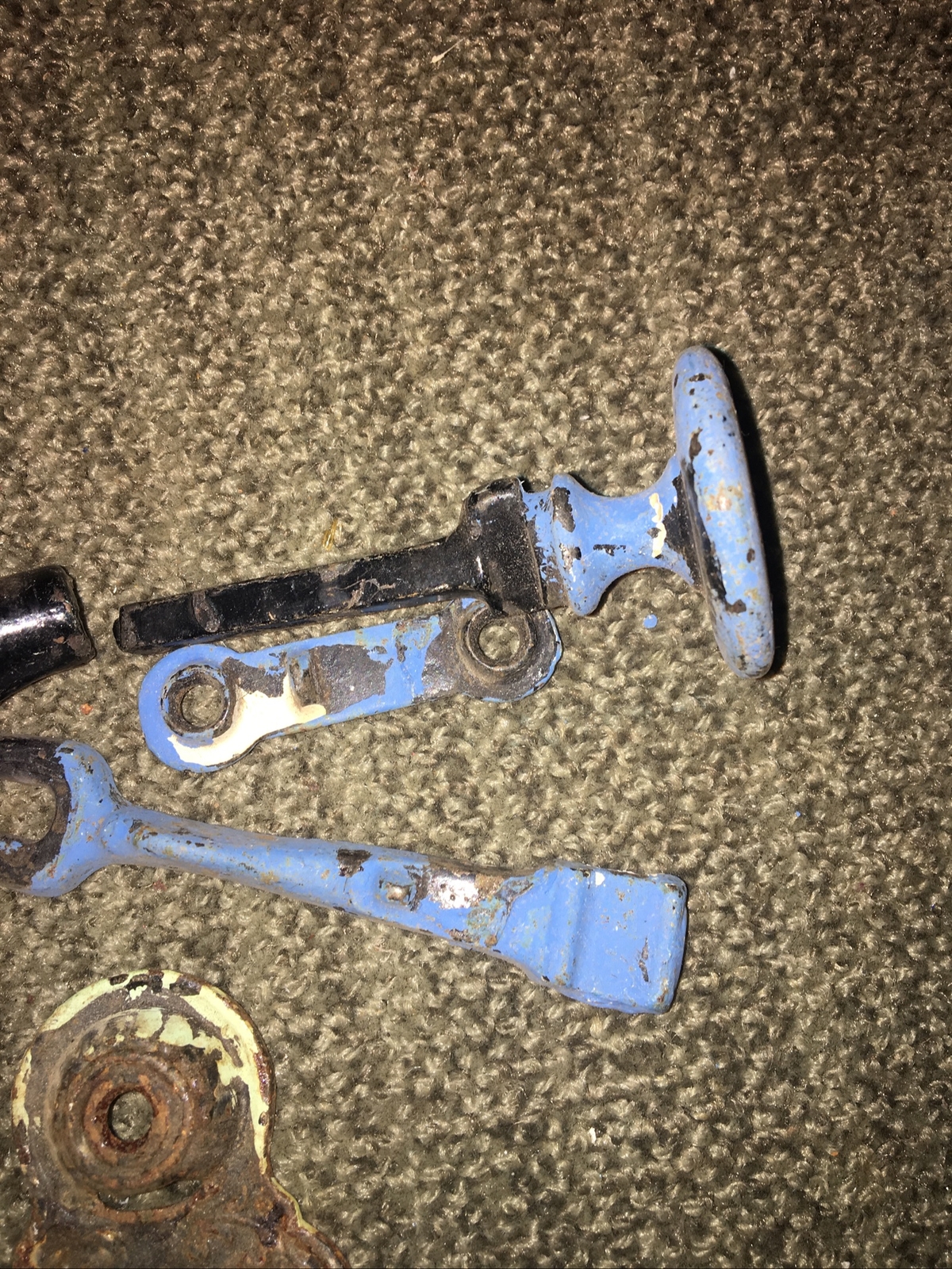 Lot Of 5 Antique Door Pieces Removed From 100+ Year Old Pennsylvania Home.Rustic