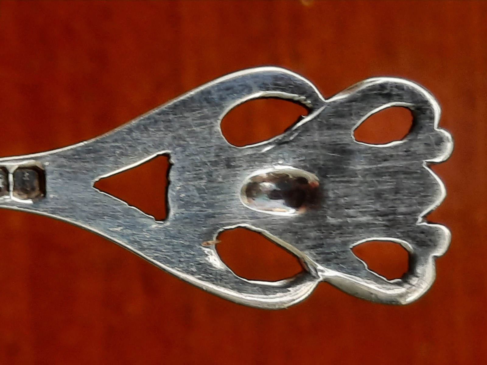 Sterling English Cooper Brothers & Sons Arts & Crafts Demitasse Spoon, No Mono