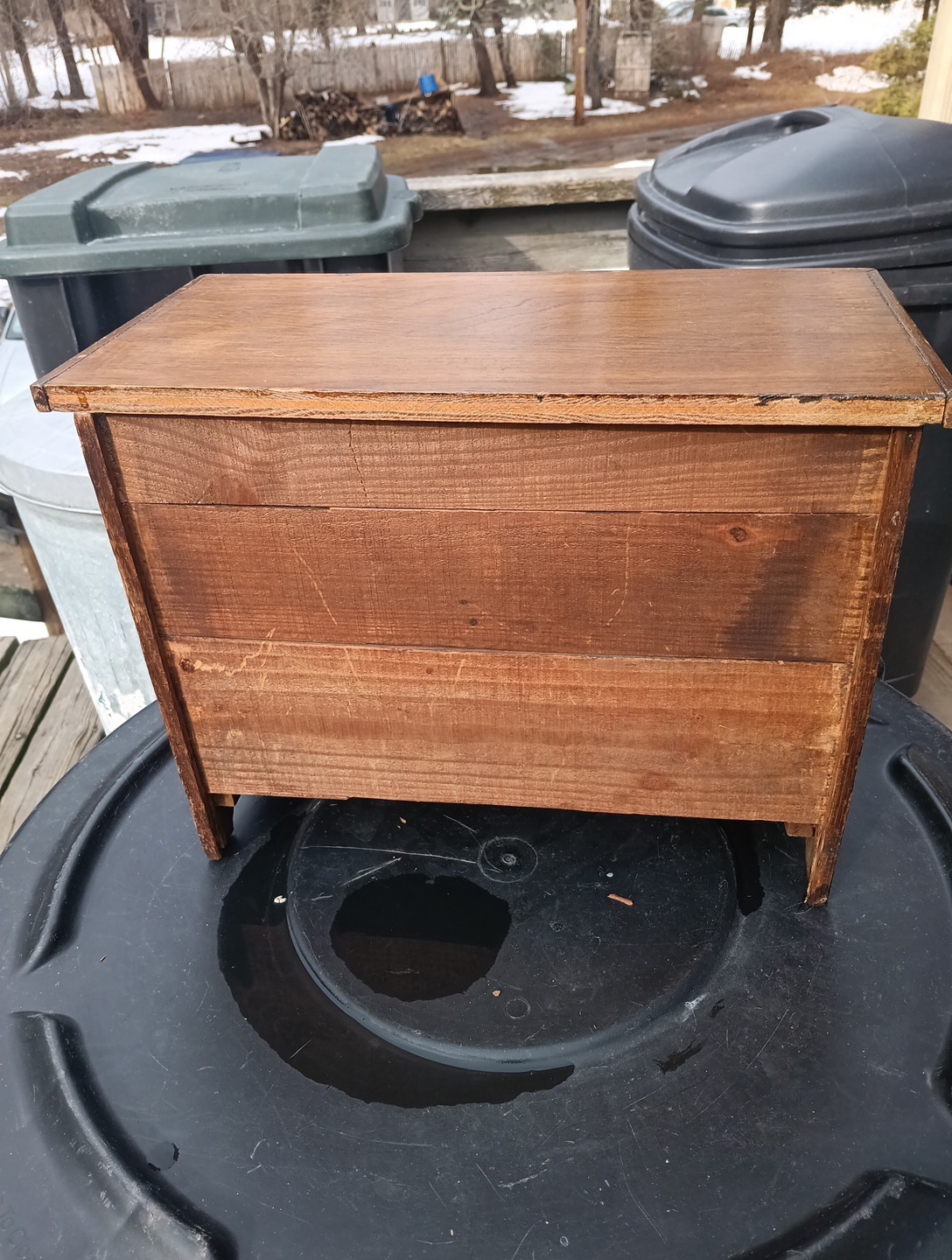 Antique 3 Draw Doll Bureau