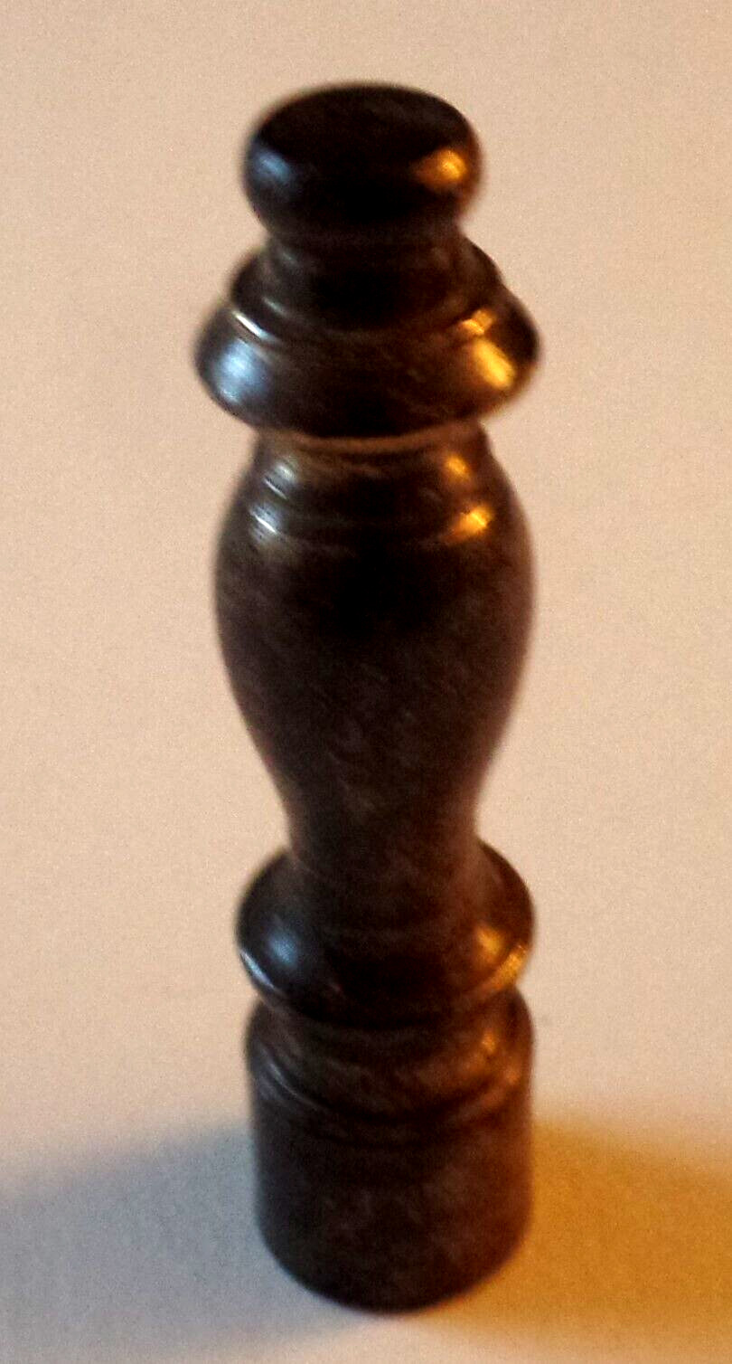 Antique Vintage Solid Brass FINIAL (d)