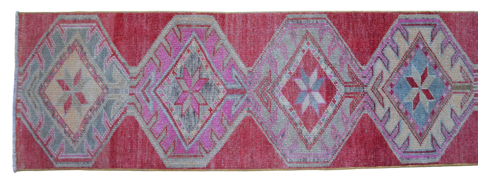 2×13 ft Runner HandMade NARROW Kitchen Hallway Rug Low Pile Act 1.10 x 12.10 ft