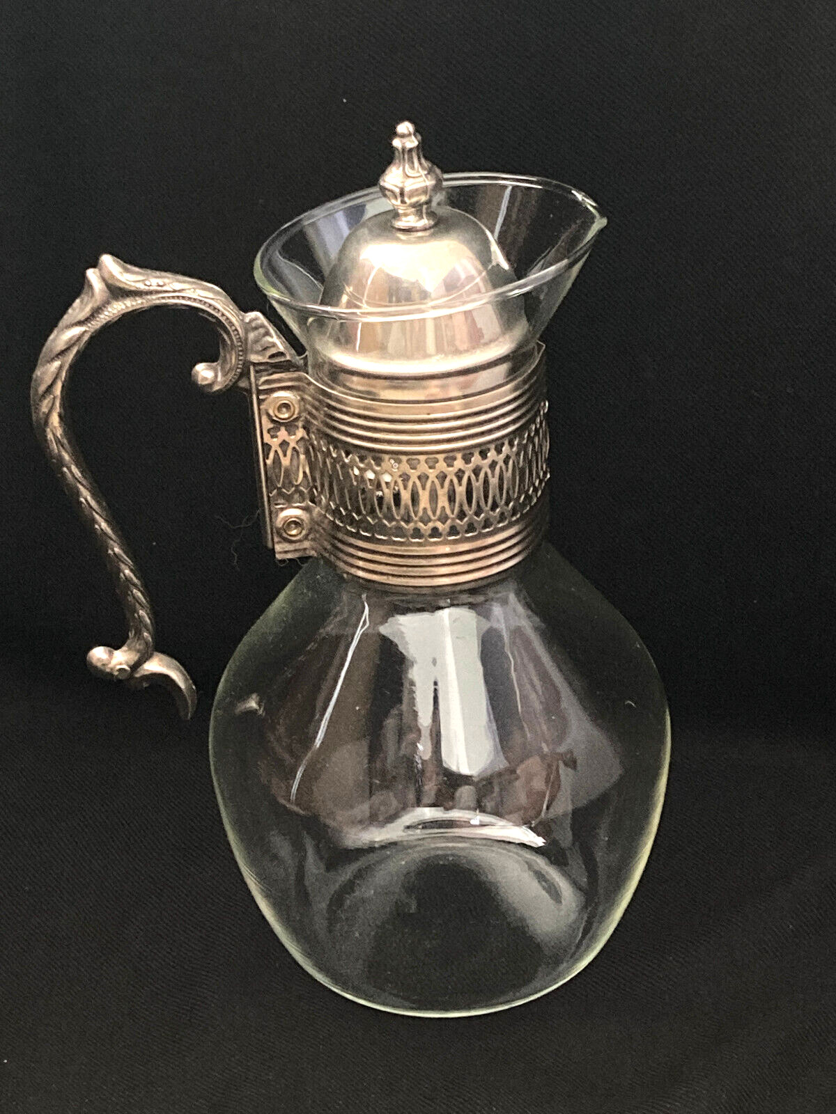 Corning Brand Glass Coffee /Tea Heat Proof Carafe /Pitcher Vintage Mid Century