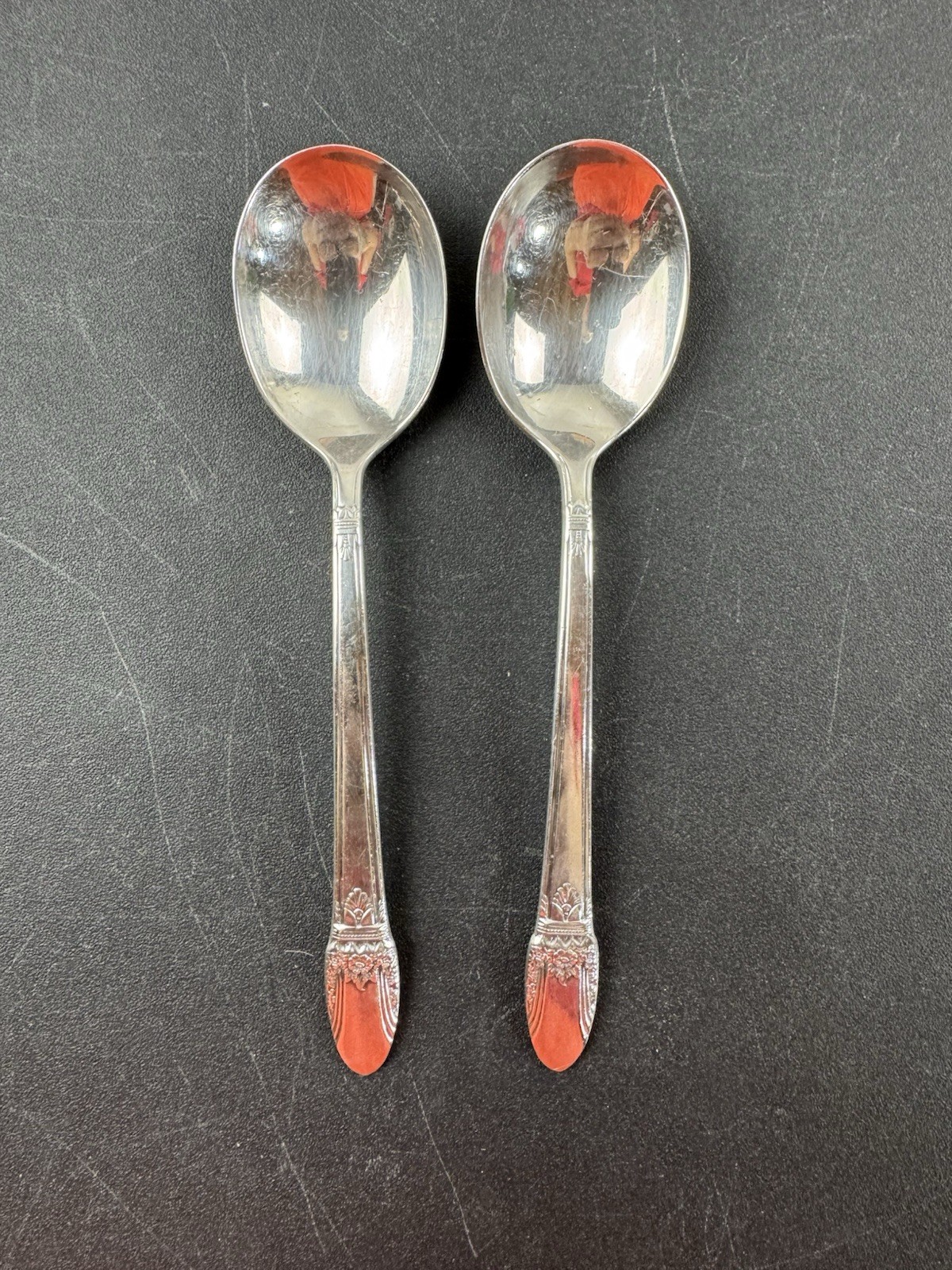 Rogers Bros. Silverplate 1847 tea spoons set of 2