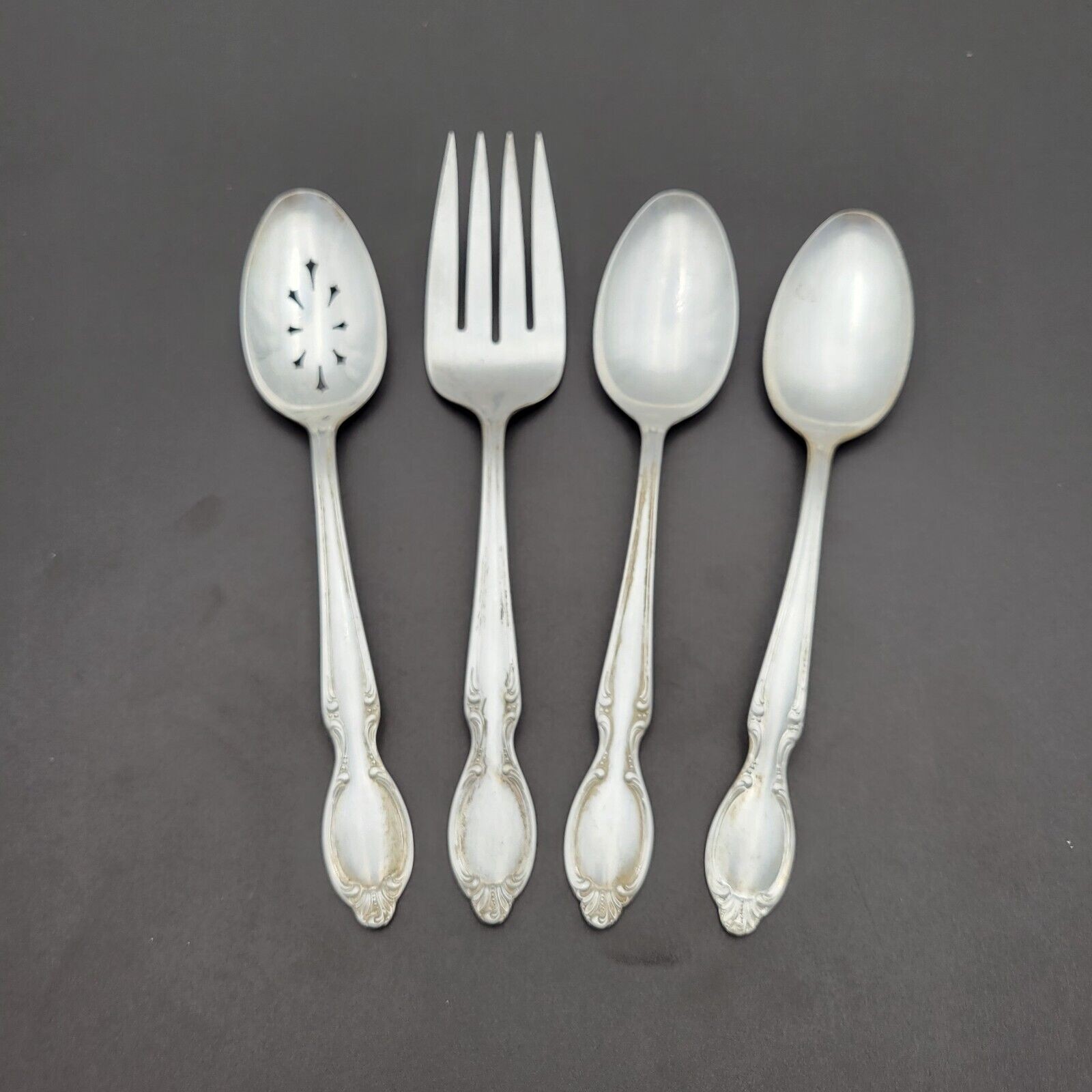 Rogers Bros International Silverplate Set 4 Serving Pieces 1959 REFLECTION 1847