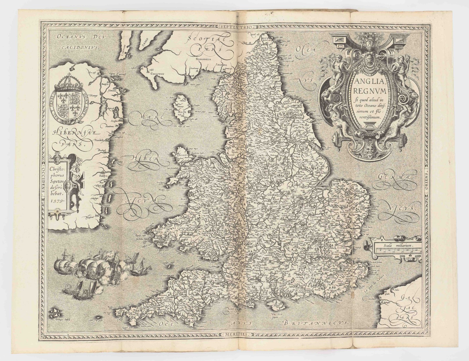 c. 1600 Unique Ortelius & Hogenberg Atlas Factice / Composite Atlas