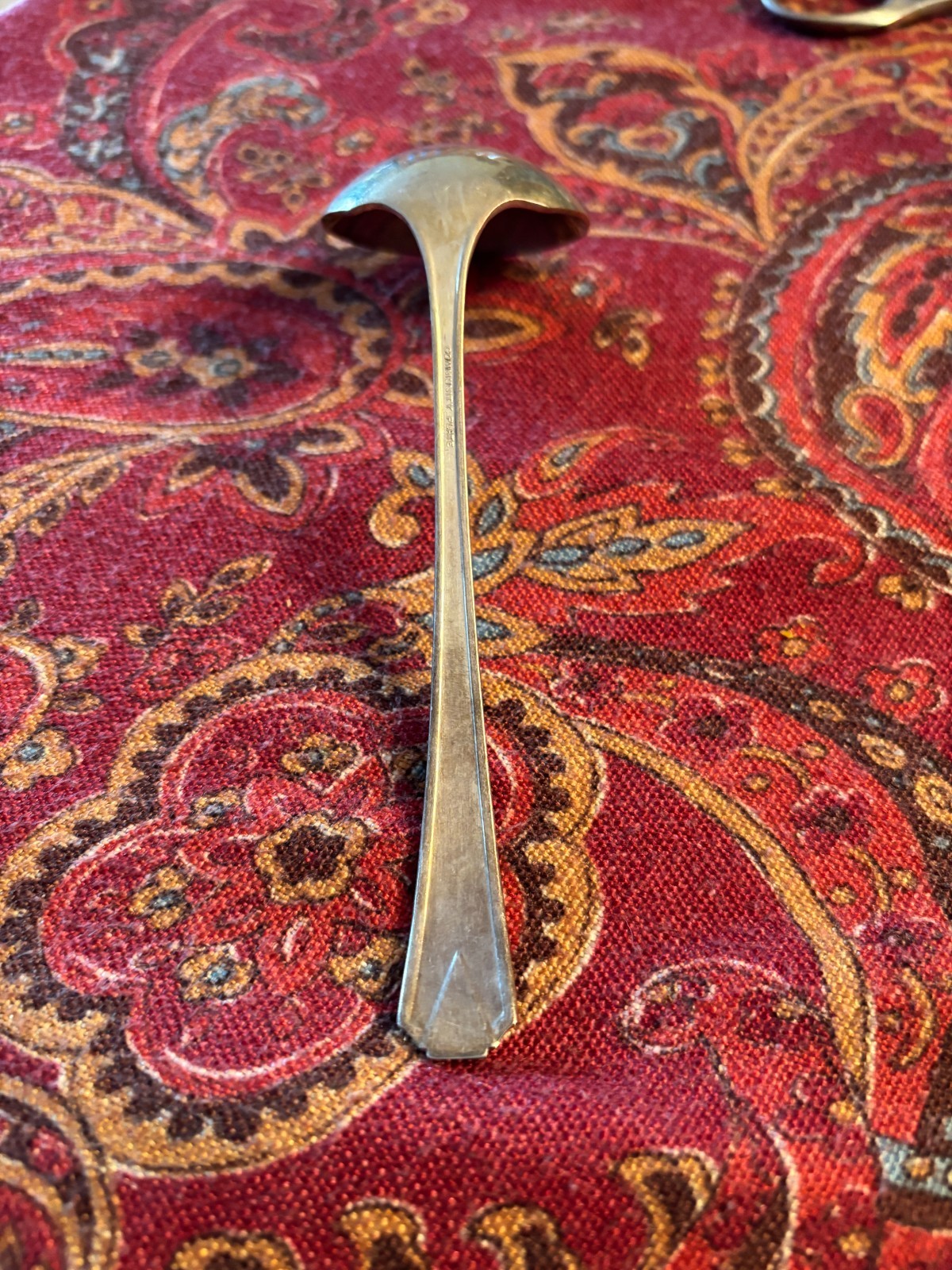 Vintage Community Plate Art Deco Deauville Gravy ladle 6″