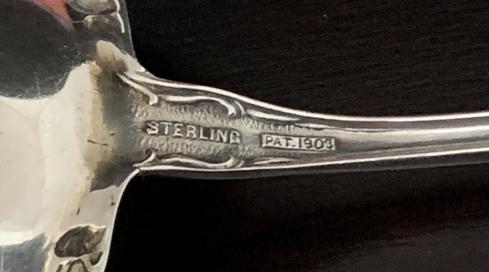 Blackinton Sterling Flatware, Cherry Blossom, Spoon, 5 1/16 inches, no mono