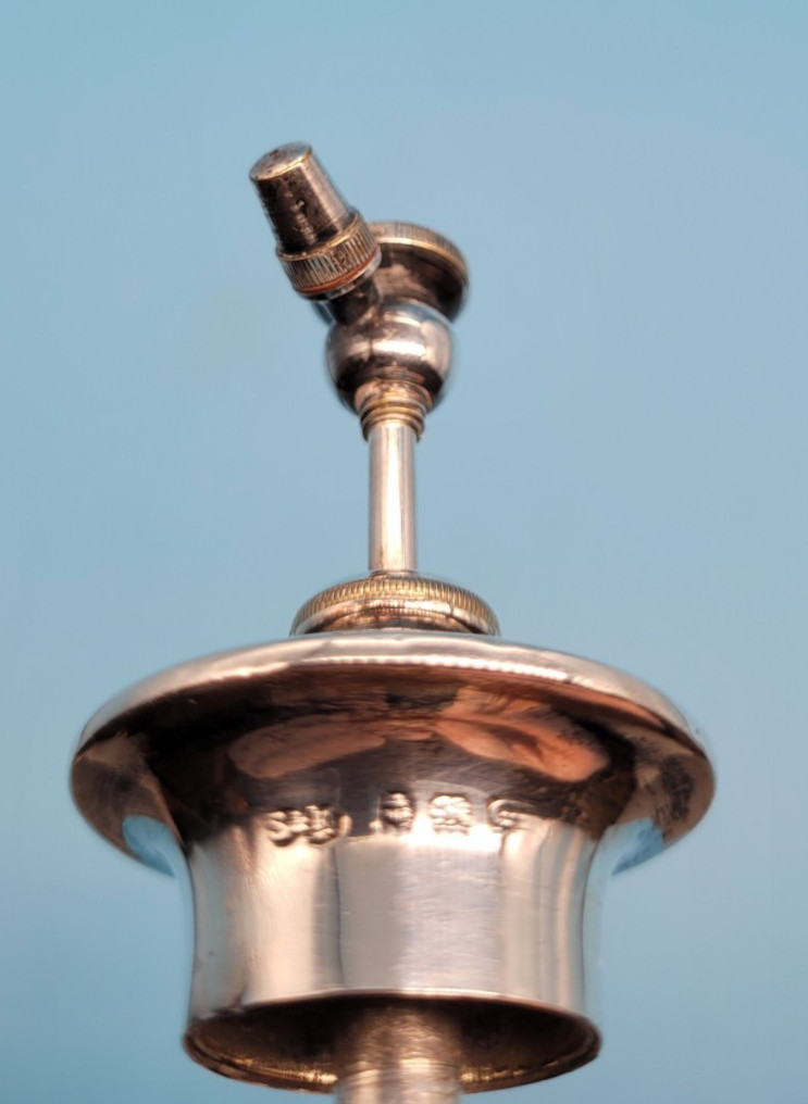 Vintage Silver Pump Atomiser Birmingham Maker’s Mark Unknown (1931)
