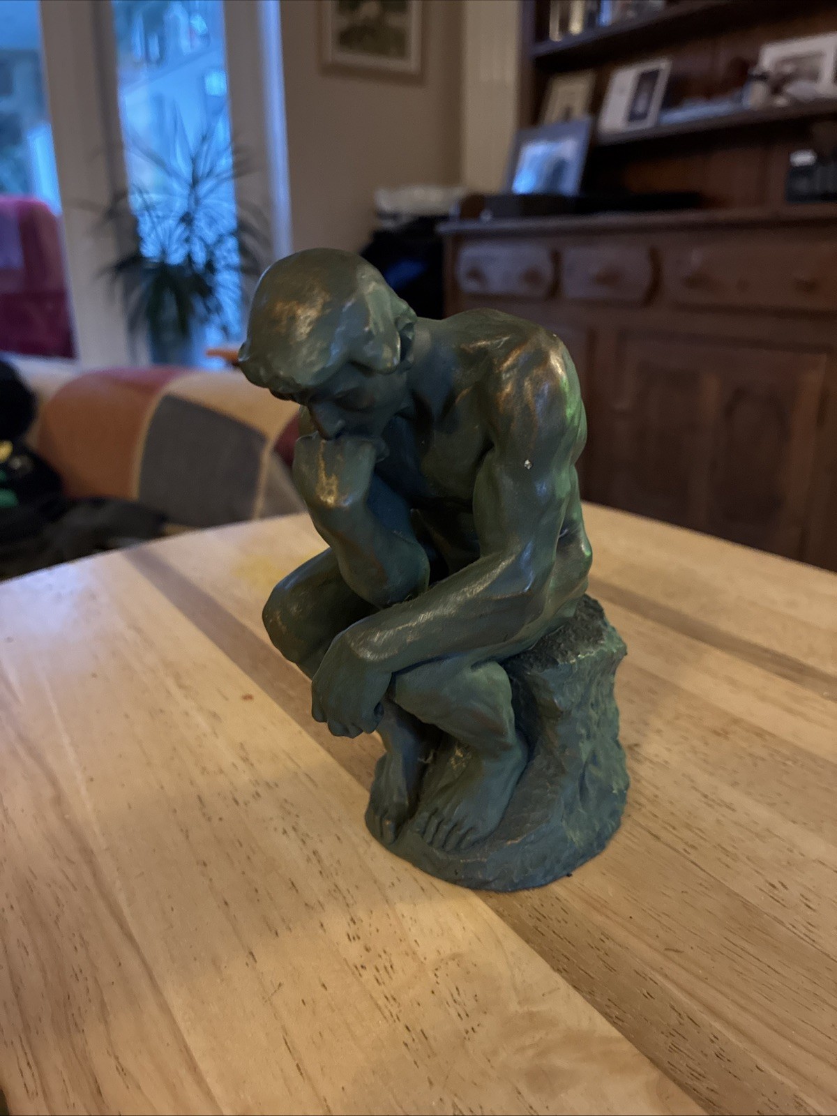 ⭐⭐ DER DENKER Sculpture Rodin signed ⭐⭐ Kunsthaus Clasen Düsseldorf