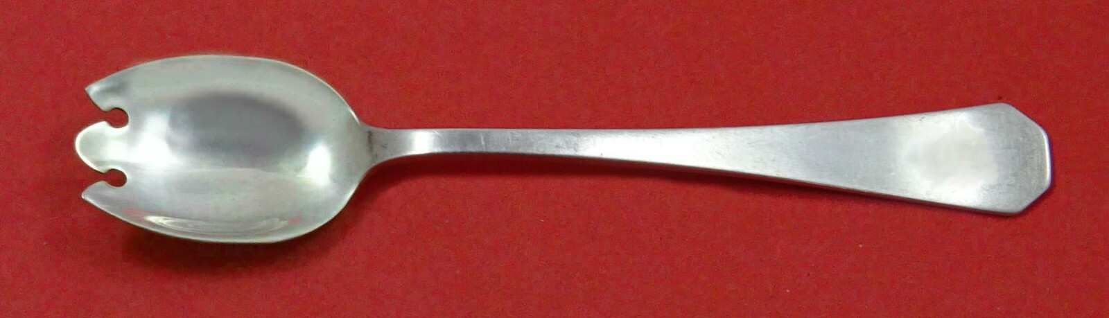 Campania by Wallace Sterling Silver Ice Cream Dessert Fork Custom Made 5 7/8″