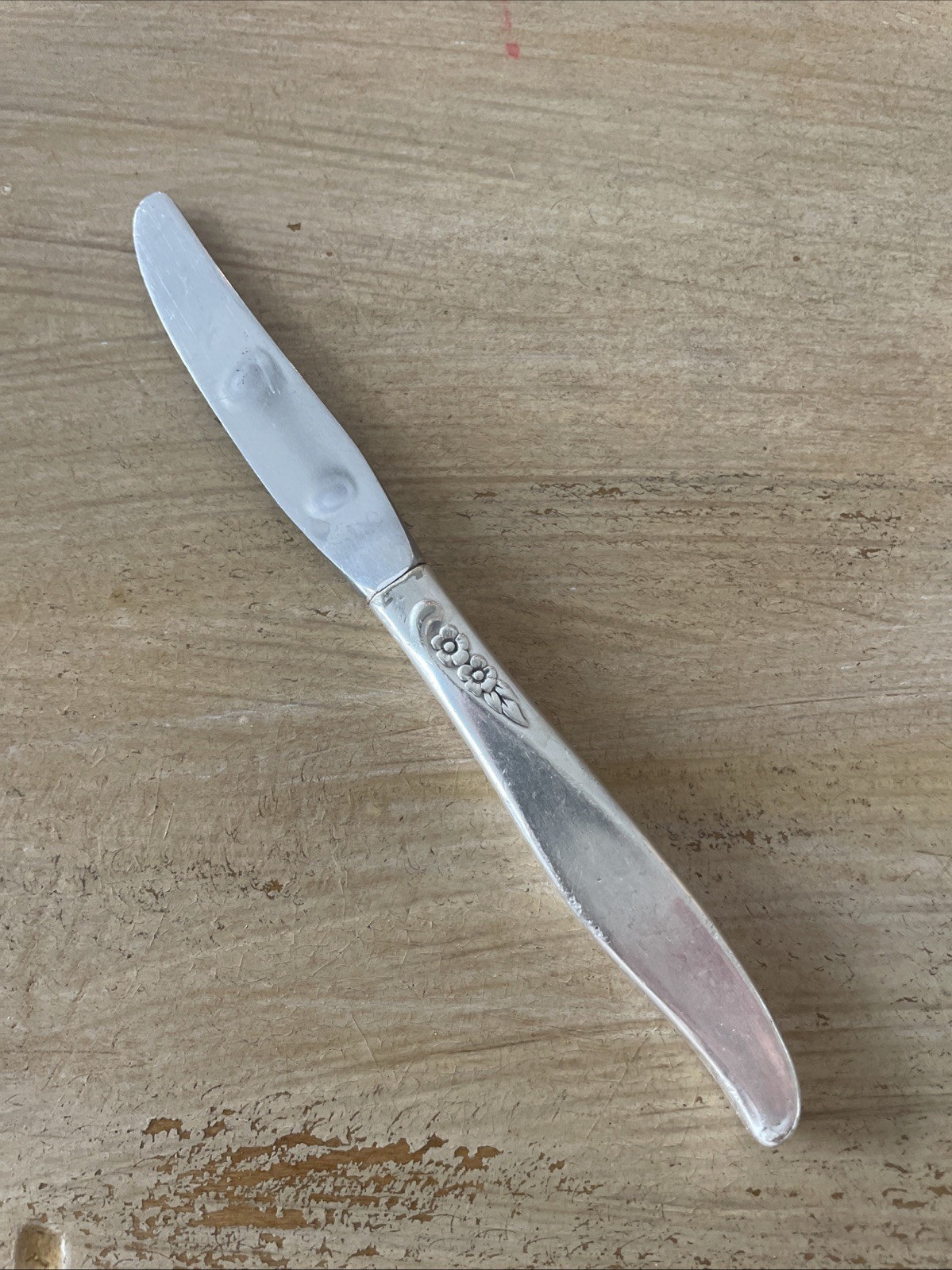 Oneida Winsome I Silverplate Youth Knife Hollow Handle Child Knife Vintage