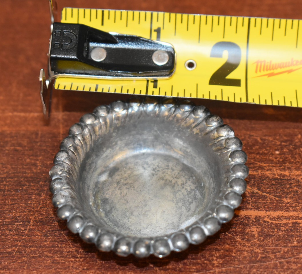 STERLING SILVER SALT CELLAR