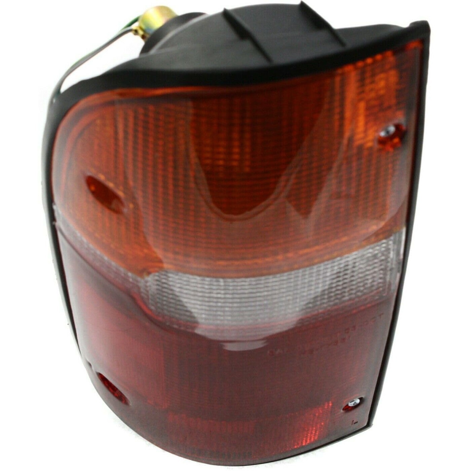 Tail Light Assembly Rear Left Driver Side Red Clear Amber Lens with Bulb Brak…