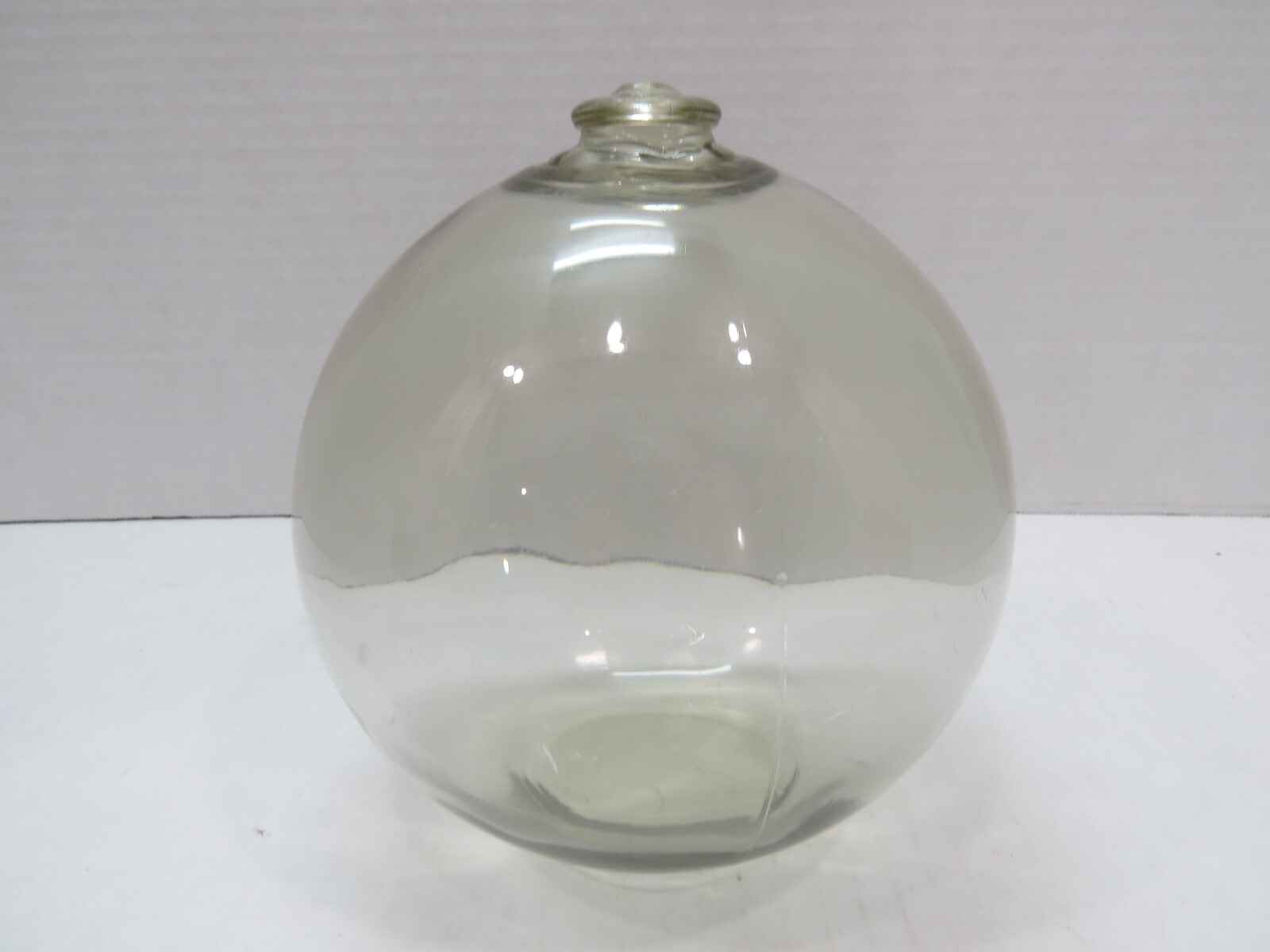 6+1/4 inch Tall Clear North West Glass Seattle Glass Float -(F3A2264)