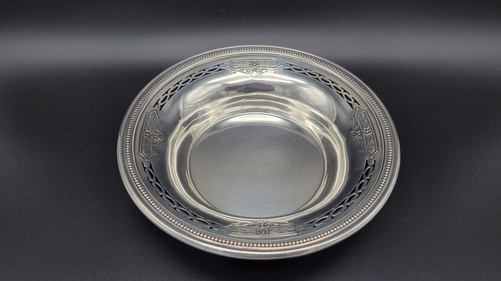 Vintage R. Wallace & Sons Sterling Silver Bowl, 100 grams