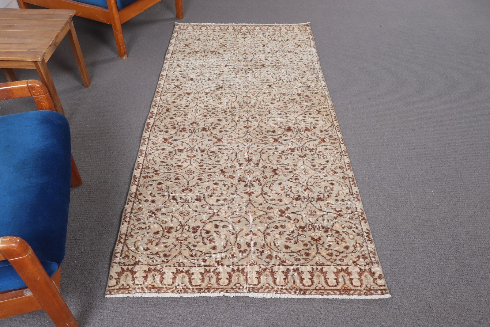 Modern Rugs, Cool Rugs, Turkish Rug, 3.1×6.6 ft Accent Rug, Vintage Rugs