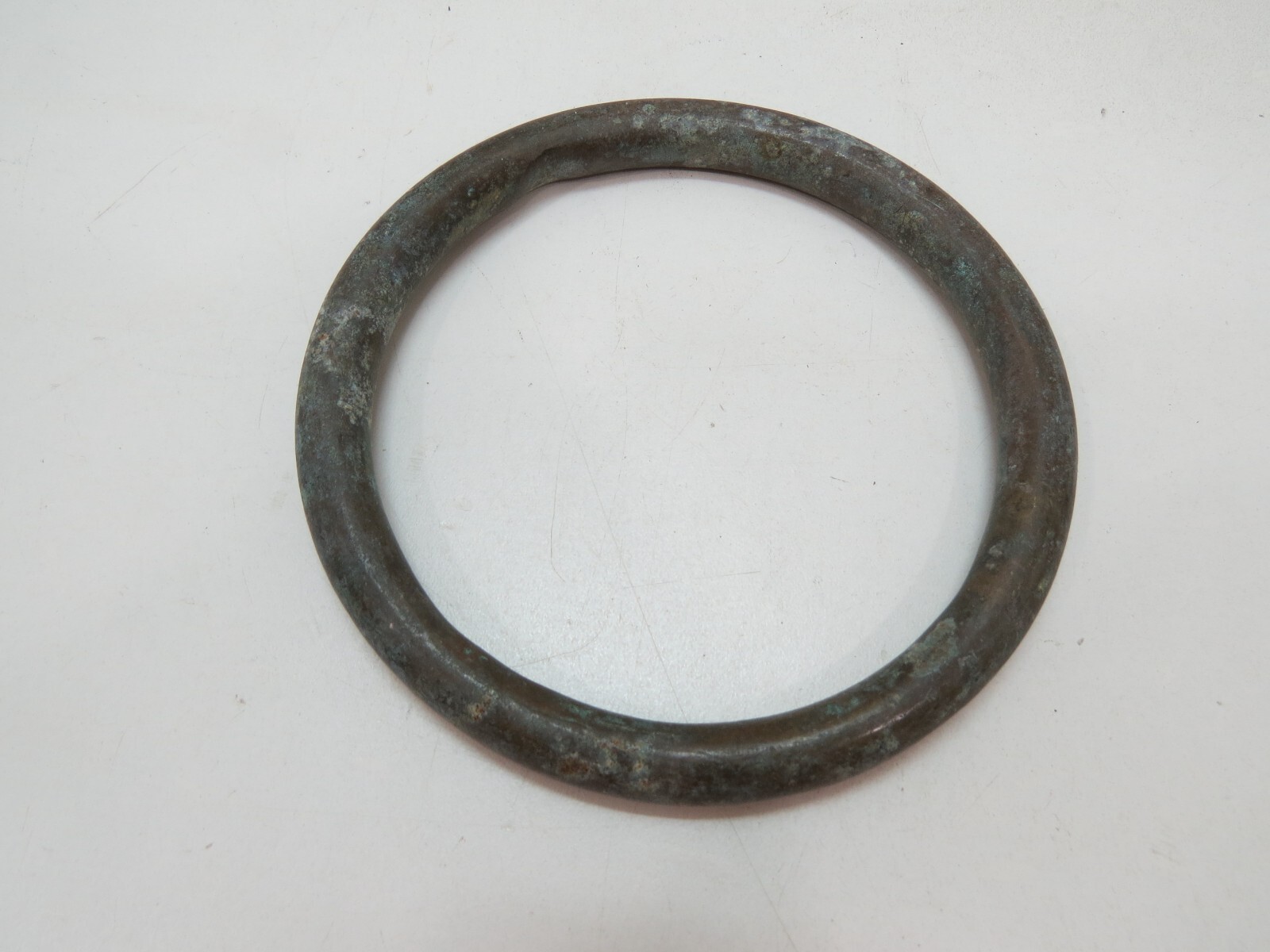 6 x 9/16 INCH BRONZE RING PURSE SEINE GUIDE SAIL BOAT HARDWARE (H3C447C)