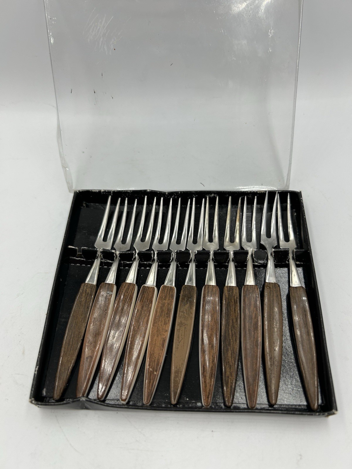 MCM Boxed Set of 11 Cocktail Forks