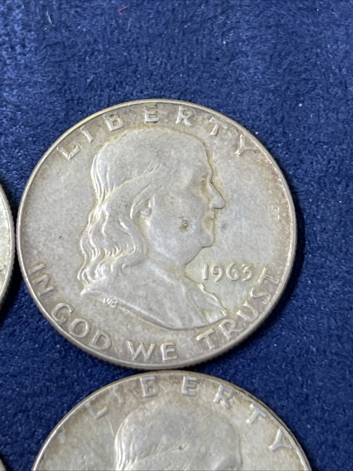 (4) FRANKLIN HALF DOI IARS | 1948/63 | LOT OF 4 random items